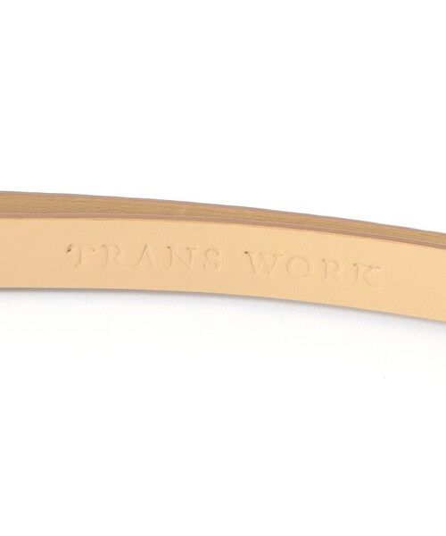 TRANS WORK / トランスワーク ベルト・サスペンダー | ツイスティングバックルベルト | 詳細6
