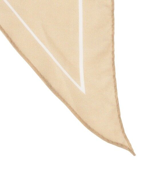 TRANS WORK / トランスワーク マフラー・ショール・スヌード・ストール | 【ウォッシャブル】シルク混剣先ストール | 詳細4