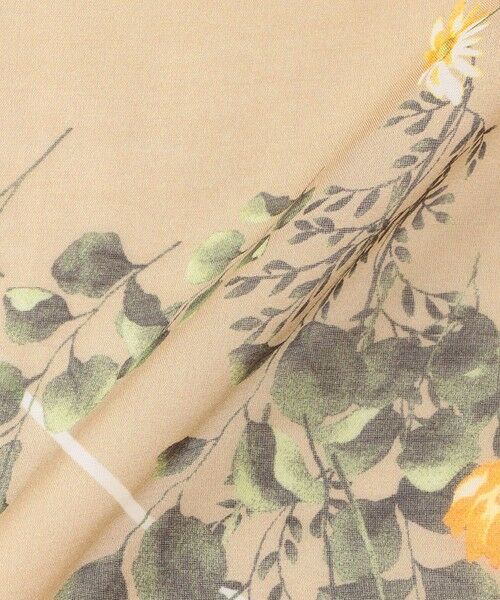 TRANS WORK / トランスワーク マフラー・ショール・スヌード・ストール | 【ウォッシャブル】シルク混剣先ストール | 詳細5