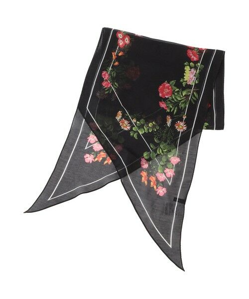 TRANS WORK / トランスワーク マフラー・ショール・スヌード・ストール | 【ウォッシャブル】シルク混剣先ストール | 詳細6