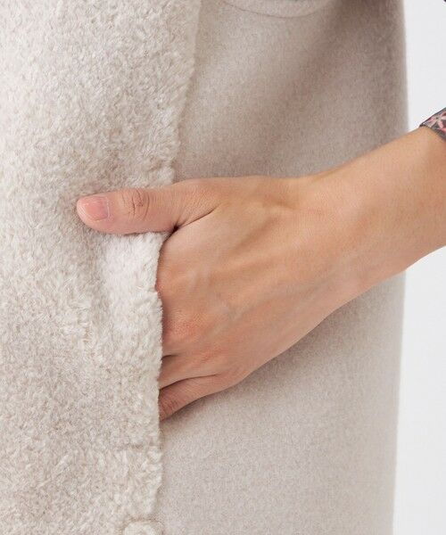 TRANS WORK / トランスワーク ノーカラージャケット | 【ウォッシャブル】シンセティックファージレ | 詳細8