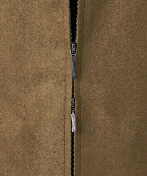 TRANS WORK / トランスワーク ノーカラージャケット | 【ウォッシャブル】ストレッチスエードジャケットジャケット | 詳細8