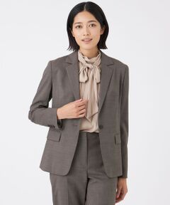 TRANS WORK / トランスワーク ノーカラージャケット | 【美シリーズ】パワーストレッチジャケット