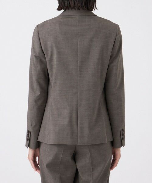 TRANS WORK / トランスワーク ノーカラージャケット | 【美シリーズ】パワーストレッチジャケット | 詳細5