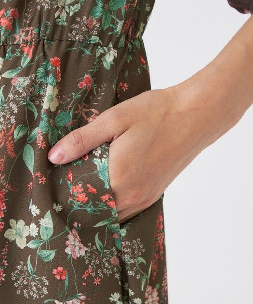 TRANS WORK / トランスワーク ロング・マキシ丈ワンピース | 【ウォッシャブル】BOHOプリントワンピース | 詳細7