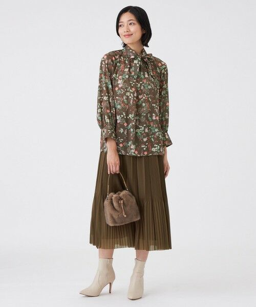 TRANS WORK / トランスワーク シャツ・ブラウス | 【ウォッシャブル】BOHOプリントブラウス | 詳細3