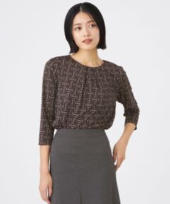 TRANS WORK / トランスワーク シャツ・ブラウス | 【吸水速乾・UV・接触冷感・ウォッシャブル】ビットエアファインブラウス