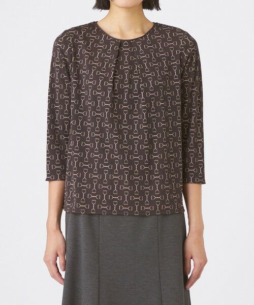 TRANS WORK / トランスワーク シャツ・ブラウス | 【吸水速乾・UV・接触冷感・ウォッシャブル】ビットエアファインブラウス | 詳細3