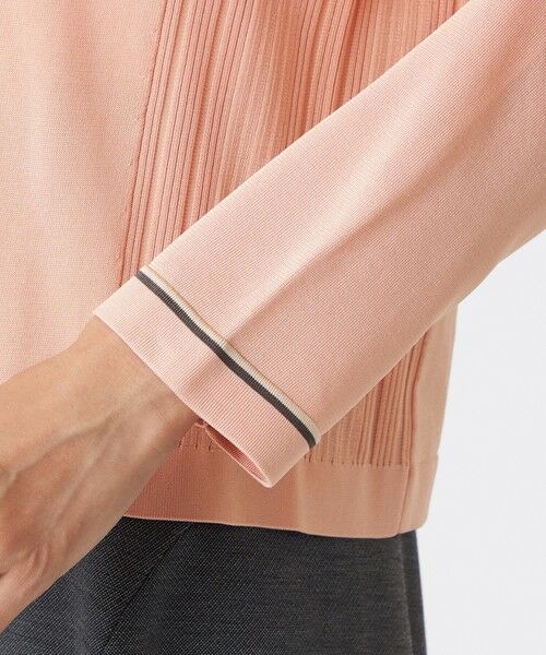 TRANS WORK / トランスワーク ニット・セーター | 【ウォッシャブル】バイカラーニット | 詳細8