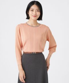 TRANS WORK / トランスワーク ニット・セーター | 【ウォッシャブル】バイカラーニット