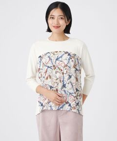 TRANS WORK / トランスワーク ニット・セーター | 【ウォッシャブル】タッセルプリント