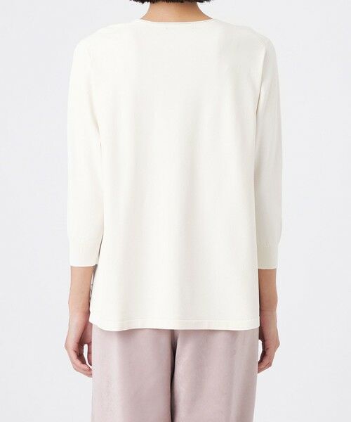 TRANS WORK / トランスワーク ニット・セーター | 【ウォッシャブル】タッセルプリント | 詳細4