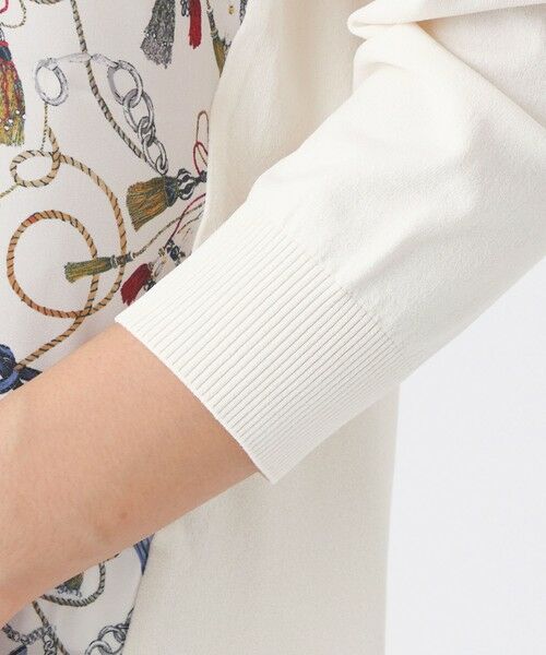 TRANS WORK / トランスワーク ニット・セーター | 【ウォッシャブル】タッセルプリント | 詳細5