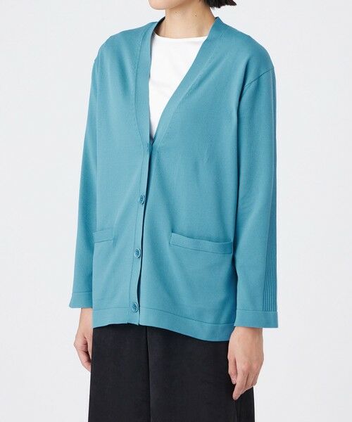 TRANS WORK / トランスワーク ニット・セーター | 【ウォッシャブル】TEXBRIDカーディガン | 詳細5