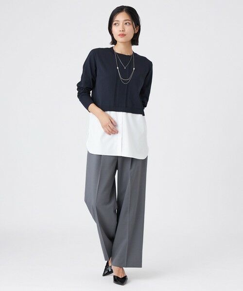 TRANS WORK / トランスワーク ニット・セーター | 【ウォッシャブル】TEXBRIDプルオーバー | 詳細3