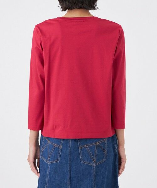 TRANS WORK / トランスワーク カットソー | 【ウォッシャブル】コーコランバイオスムースプリントTシャツ | 詳細6