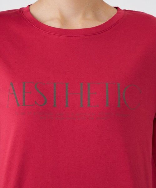 TRANS WORK / トランスワーク カットソー | 【ウォッシャブル】コーコランバイオスムースプリントTシャツ | 詳細7