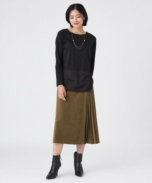 TRANS WORK / トランスワーク カットソー | 【ウォッシャブル】セルローススムースカットソー | 詳細3