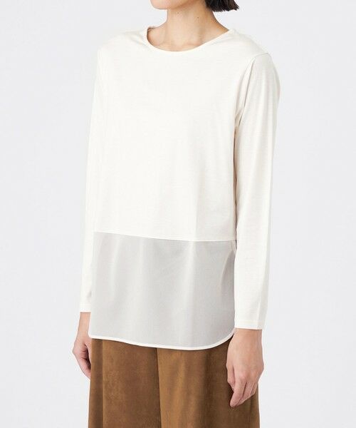 TRANS WORK / トランスワーク カットソー | 【ウォッシャブル】セルローススムースカットソー | 詳細5