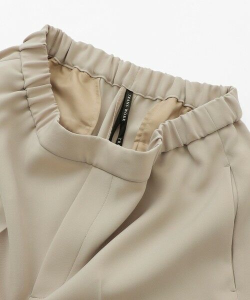 TRANS WORK / トランスワーク その他パンツ | 【ウォッシャブル/吸水速乾/接触冷感/UV/防シワ】ドライダブルクロスパンツ | 詳細7