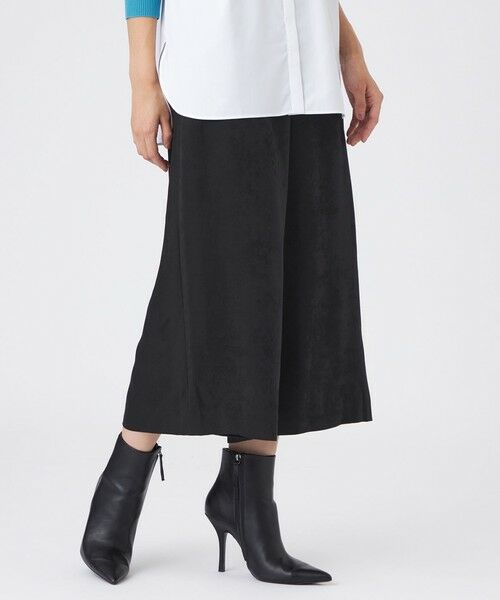 TRANS WORK / トランスワーク その他パンツ | 【ウォッシャブル】ストレッチスエードパンツ(ネイビー3)