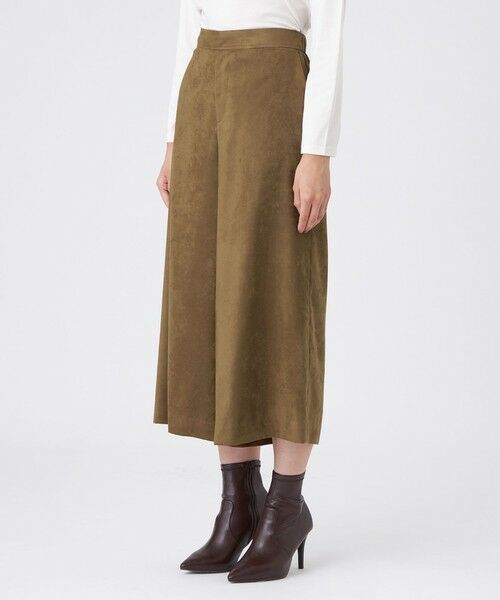 TRANS WORK / トランスワーク その他パンツ | 【ウォッシャブル】ストレッチスエードパンツ | 詳細8