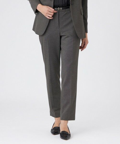 TRANS WORK/トランスワーク 【美シリーズ・セットアップ対応・ウォッシャブル】プレミアムジャージパンツ グレー4 40 TRANS WORK/トランスワーク 【美シリーズ・セットアップ対応・ウォッシャブル】プレミアムジャージパンツ グレー4 40