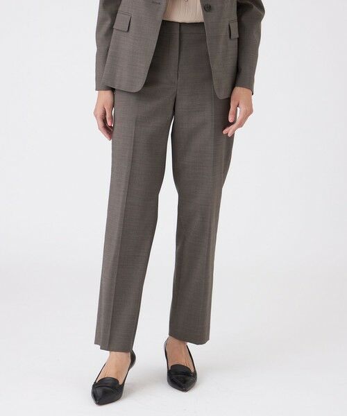 TRANS WORK/トランスワーク 【美シリーズ】パワーストレッチパンツ ブラウン3 38 TRANS WORK/トランスワーク 【美シリーズ】パワーストレッチパンツ ブラウン3 38