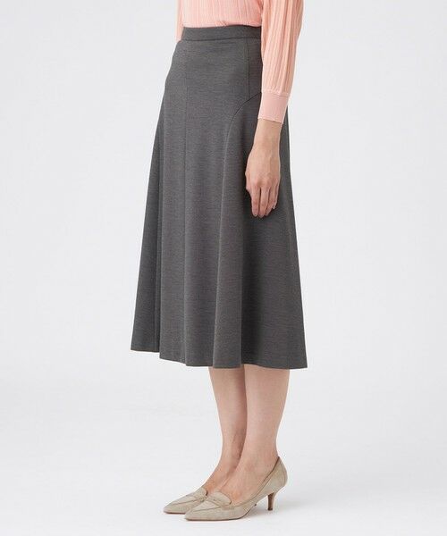 TRANS WORK / トランスワーク ロング・マキシ丈スカート | 【美シリーズ・セットアップ対応・ウォッシャブル】プレミアムジャージスカート | 詳細5