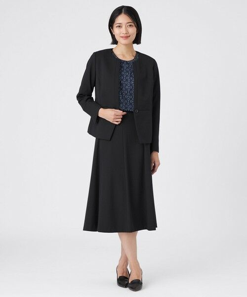 TRANS WORK / トランスワーク ロング・マキシ丈スカート | 【美シリーズ・セットアップ対応・ウォッシャブル】プレミアムジャージスカート | 詳細2