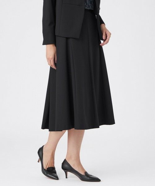 TRANS WORK/トランスワーク 【美シリーズ・セットアップ対応・ウォッシャブル】プレミアムジャージスカート ネイビー4 36 TRANS WORK/トランスワーク 【美シリーズ・セットアップ対応・ウォッシャブル】プレミアムジャージスカート ネイビー4 36