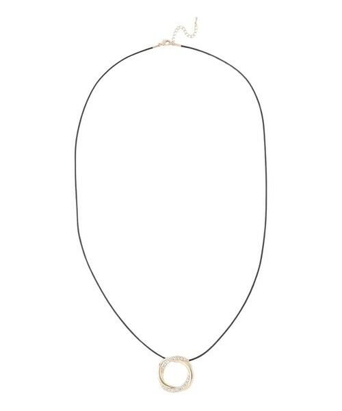 TRANS WORK / トランスワーク ネックレス・ペンダント・チョーカー | ビジューリングネックレス（コード付き） | 詳細3