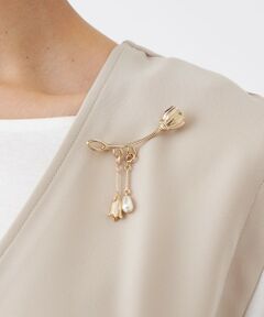 TRANS WORK / トランスワーク ネックレス・ペンダント・チョーカー | つぼみ樹脂パールブローチ