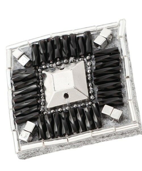 TRANS WORK / トランスワーク ネックレス・ペンダント・チョーカー | フェルト幾何ブローチ | 詳細3