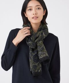 TRANS WORK / トランスワーク マフラー・ショール・スヌード・ストール | 【ウォッシャブル】インポートペイズリーストール