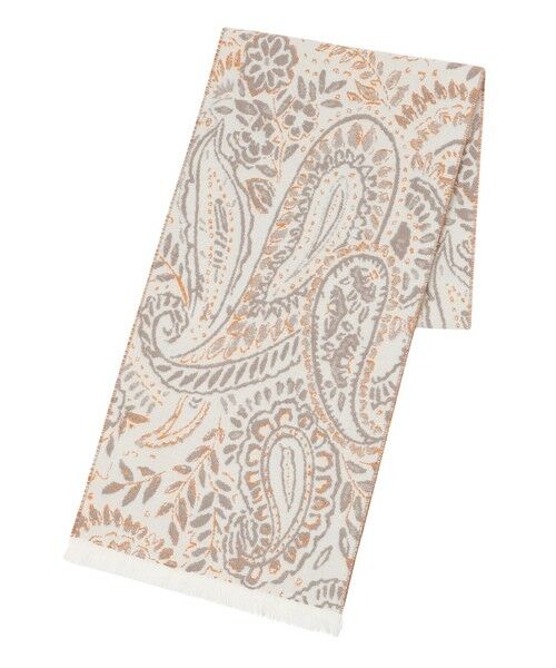 TRANS WORK / トランスワーク マフラー・ショール・スヌード・ストール | 【ウォッシャブル】インポートペイズリーストール | 詳細5