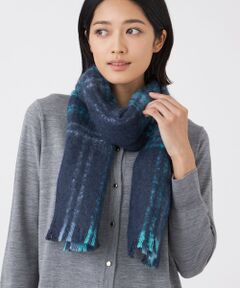 TRANS WORK / トランスワーク マフラー・ショール・スヌード・ストール | 【ウォッシャブル】インポートモヘヤ混マフラー