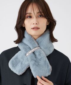 TRANS WORK / トランスワーク マフラー・ショール・スヌード・ストール | 【ウォッシャブル】フェイクファーティペット