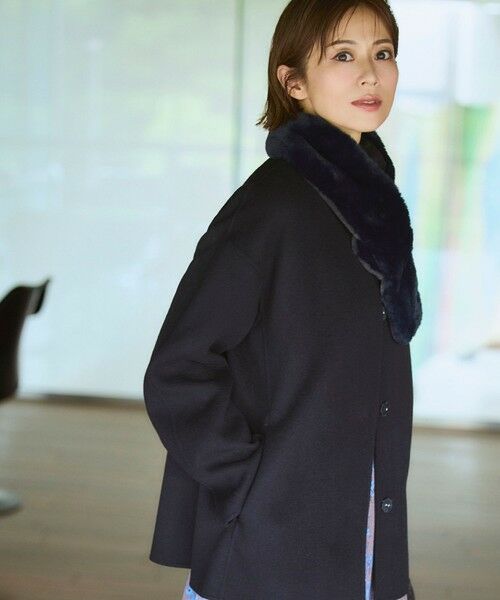 TRANS WORK / トランスワーク マフラー・ショール・スヌード・ストール | 【ウォッシャブル】フェイクファーティペット | 詳細1