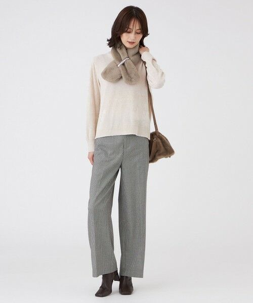 TRANS WORK / トランスワーク マフラー・ショール・スヌード・ストール | 【ウォッシャブル】フェイクファーティペット | 詳細4