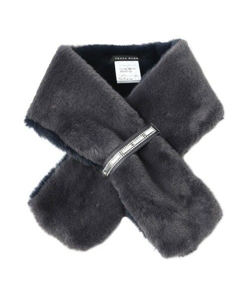 TRANS WORK / トランスワーク マフラー・ショール・スヌード・ストール | 【ウォッシャブル】フェイクファーティペット | 詳細8