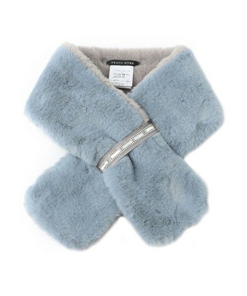 TRANS WORK / トランスワーク マフラー・ショール・スヌード・ストール | 【ウォッシャブル】フェイクファーティペット | 詳細9