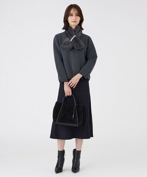 TRANS WORK / トランスワーク マフラー・ショール・スヌード・ストール | 【ウォッシャブル】フェイクファーティペット | 詳細2