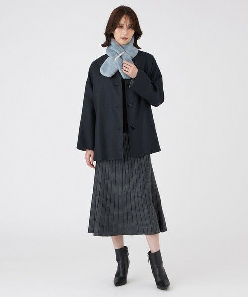 TRANS WORK / トランスワーク マフラー・ショール・スヌード・ストール | 【ウォッシャブル】フェイクファーティペット | 詳細3