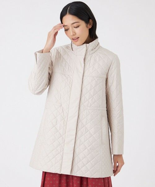 TRANS WORK / トランスワーク その他アウター | 【吸湿発熱・消臭】キルティングタフタコート | 詳細1