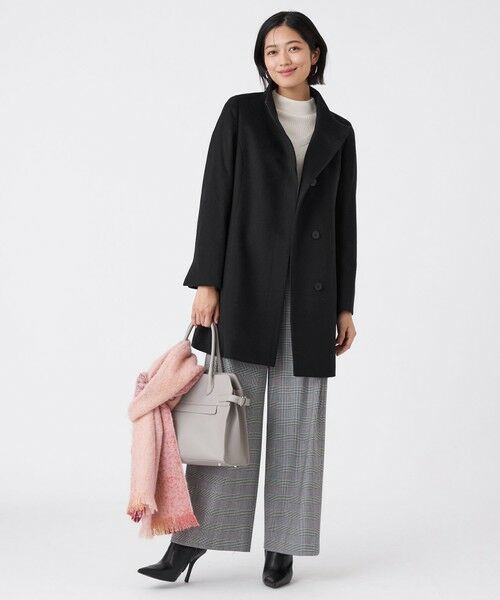TRANS WORK / トランスワーク その他アウター | カシミヤ混メルトンウールコート | 詳細3