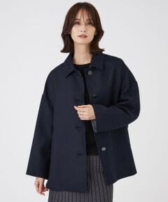 TRANS WORK / トランスワーク その他アウター | 梳毛リバーコート