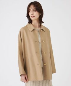 TRANS WORK / トランスワーク その他アウター | 梳毛リバーコート