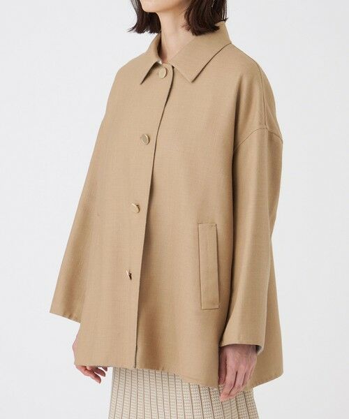 TRANS WORK / トランスワーク その他アウター | 梳毛リバーコート | 詳細5