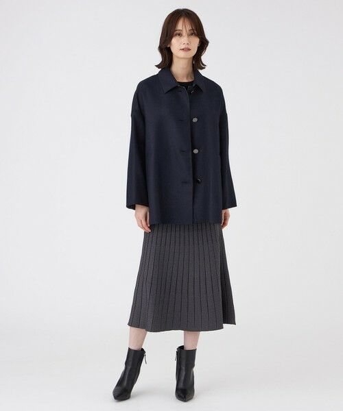 TRANS WORK / トランスワーク その他アウター | 梳毛リバーコート | 詳細1